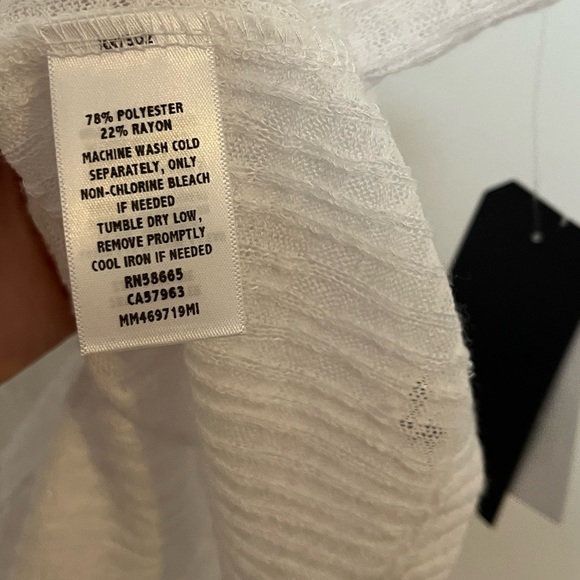 NWT Melrose & Market Button Front Tank White XL Nordstrom - Picture 5 of 7